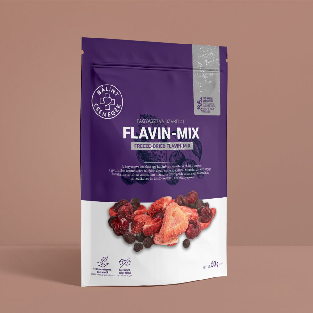 Bálint Csemegék - Fagyasztva szárított Flavin-Mix, 50 g