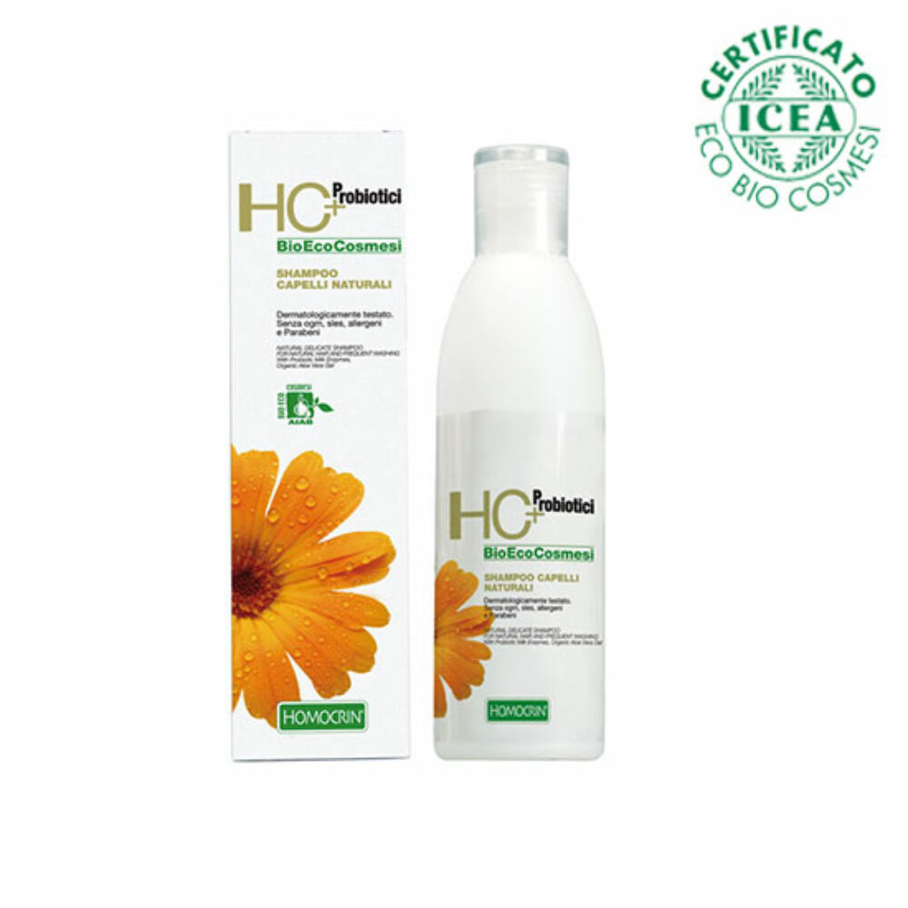 HC+ 505 Probiotikus kímélő sampon természetes hajra, gyakori hajmosásra, 250 ml