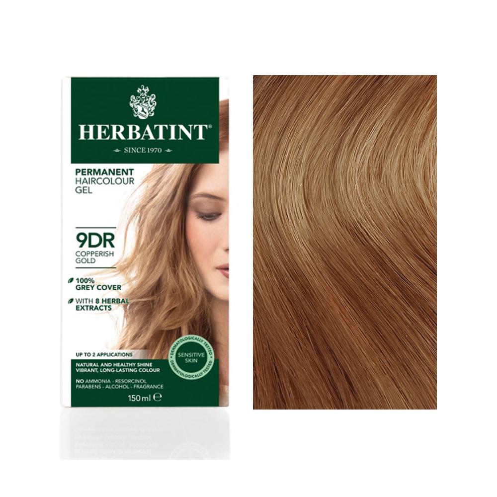 Herbatint 9DR Réz-arany hajfesték, 150 ml